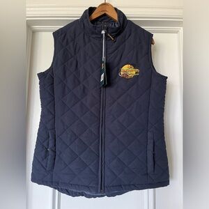 NWT Somerby Safaris Women’s Ladies Size Large Navy Quilted Vest South Africa